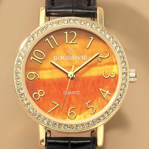 Boussivie Accessories - Tiger Eye Dial Watch